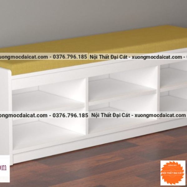 Băng ghế đọc sách 6 hộc BG060
