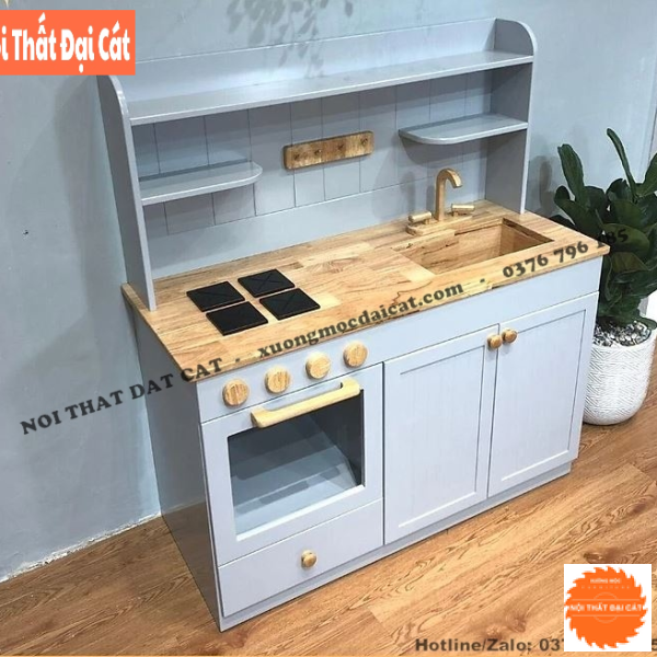 Kệ đồ chơi nhà bếp cho bé KĐC028