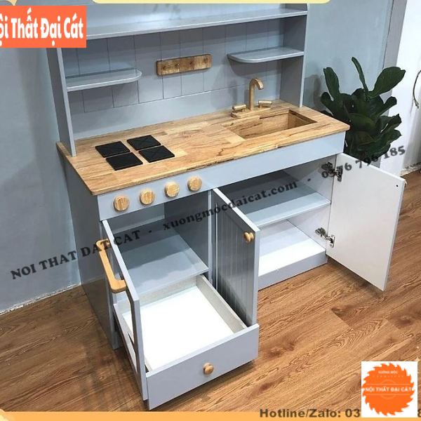 Kệ đồ chơi nhà bếp cho bé KĐC028