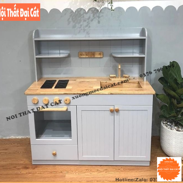 Kệ đồ chơi nhà bếp cho bé KĐC028
