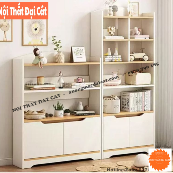 Kệ tủ sách đa năng thiết kế đẹp KS158