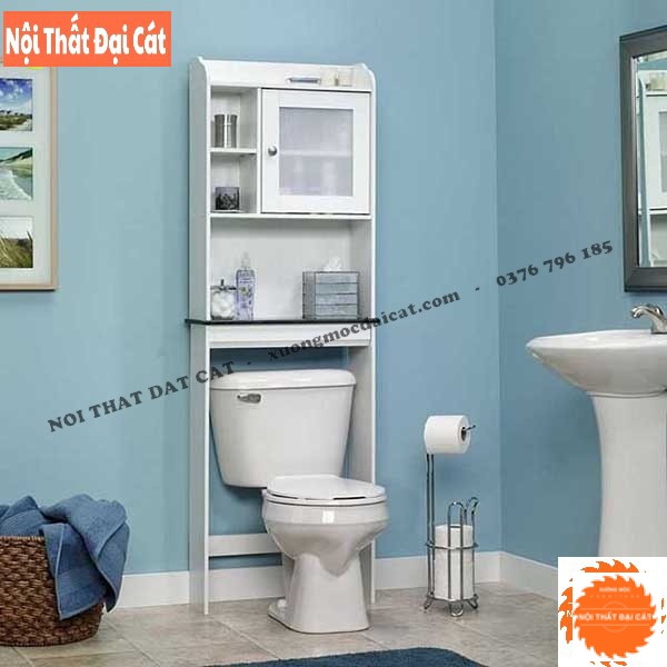 Tủ phòng tắm trên bồn cầu vệ sinh TPT026