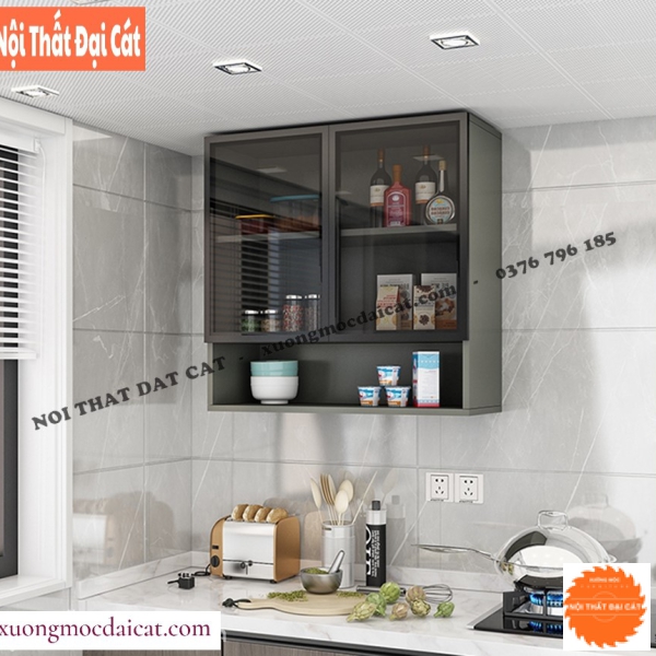 Tủ bếp treo tường cánh kính TBN072