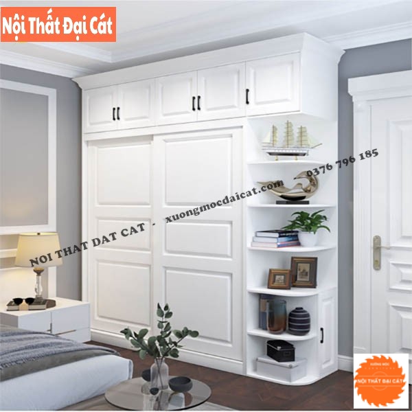 Tủ áo quần gỗ kiểu dáng hiện đại TA192