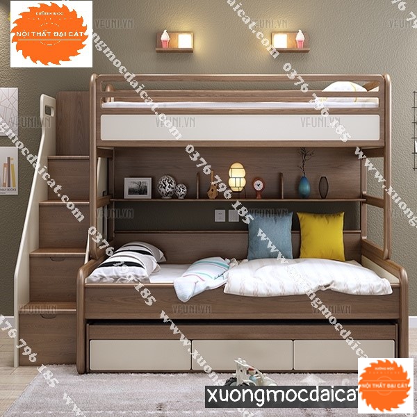 Giường tầng phòng ngủ tiện nghi GT062
