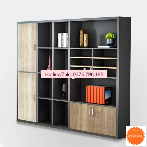Tủ giám đốc gỗ văn phòng hiện đại TGĐ028