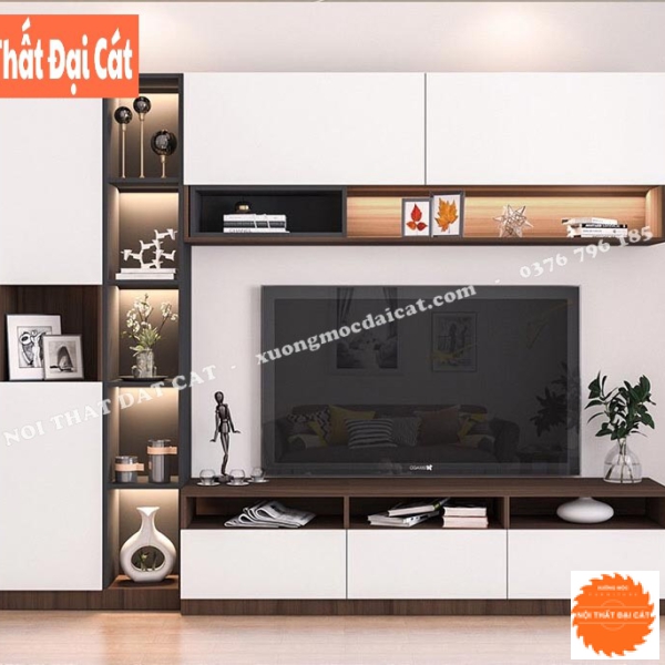 Kệ tivi kết hợp tủ rượu trang trí KKH080