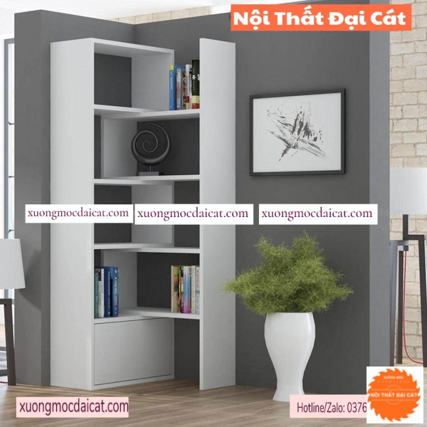 Kệ sách gỗ MDF thiết kế đa năng KS210