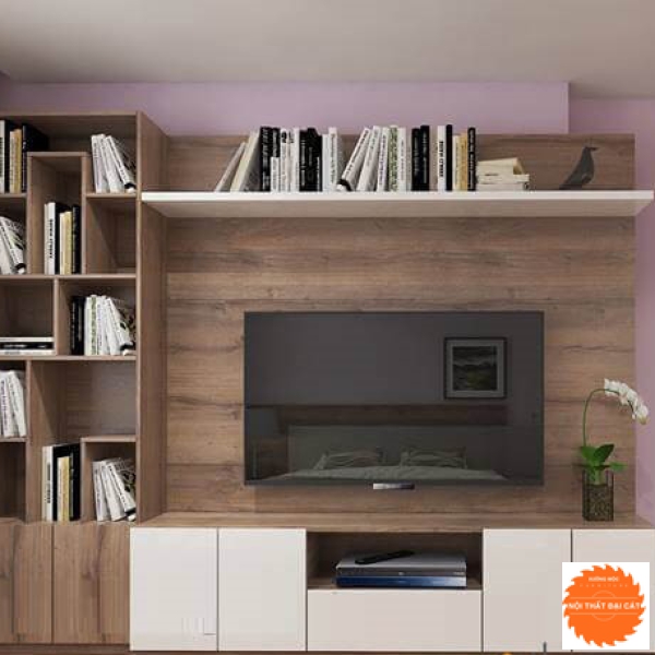 Vách ốp kệ tivi VO022