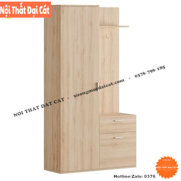 Tủ giày gỗ MDF thiết kế hiện đại TG208