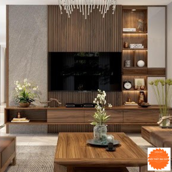 Vách ốp kệ ti vi VO003