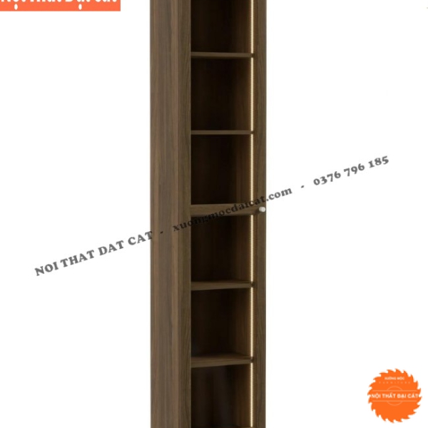 Kệ sách đứng 6 tầng thiết kế có cửa KS202