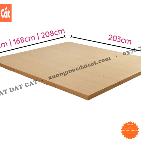 Giường ngủ kiểu Nhật sang trọng, hiện đại G136