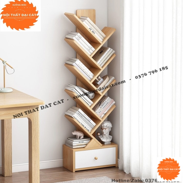 Kệ để sách gỗ công nghiệp KS137