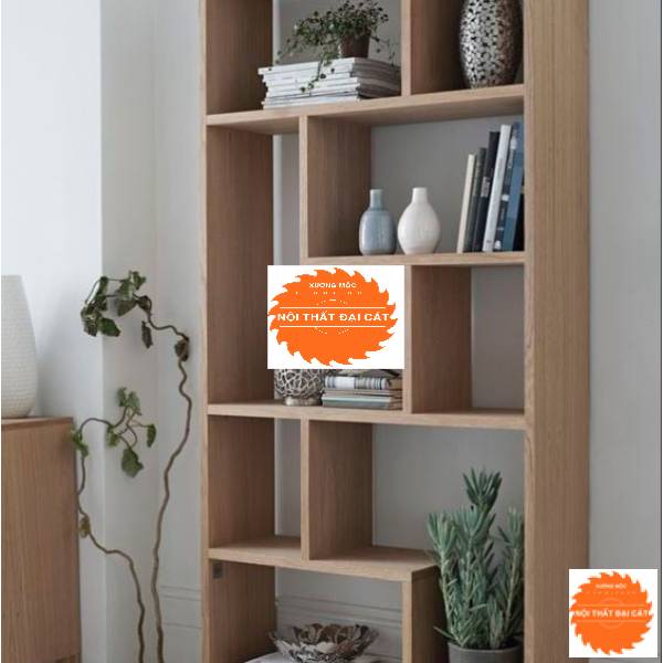 Kệ sách gỗ công nghiệp đơn giản KS095