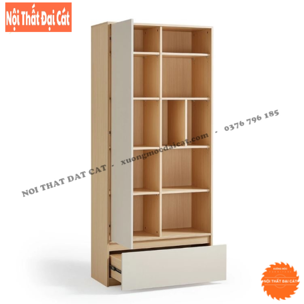Tủ sách trang trí gia đình KS218