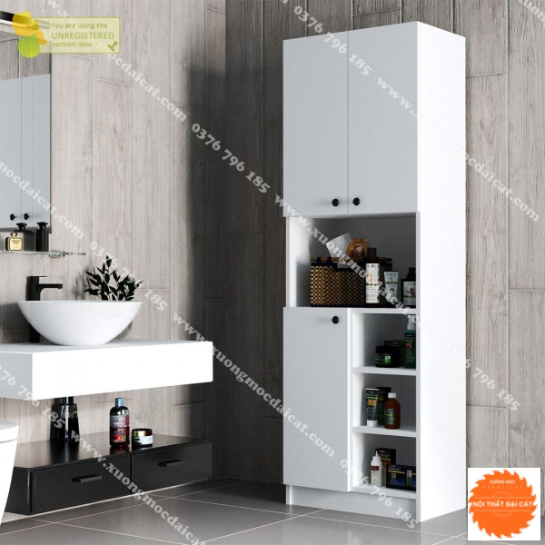 Tủ phòng tắm nhựa compact cao cấp TPT003