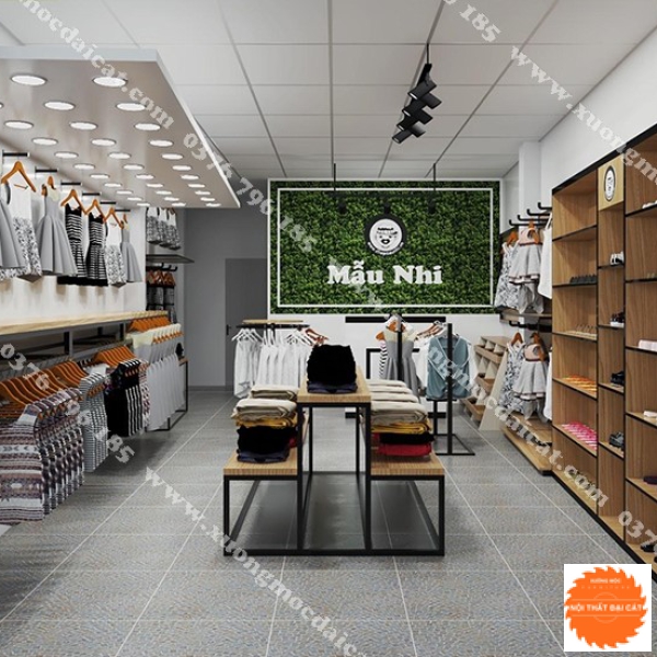 Mẫu thiết kế shop thời trang MS004