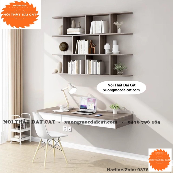 Bàn làm việc treo tường nhỏ gọn BLV101