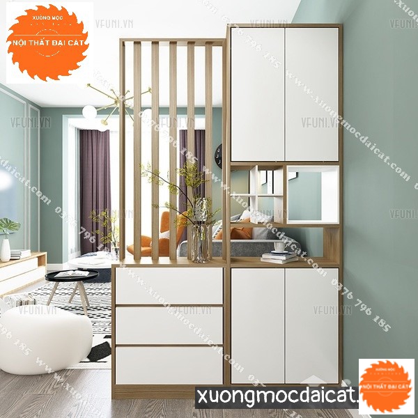 Tủ giày liền vách ngăn TG185