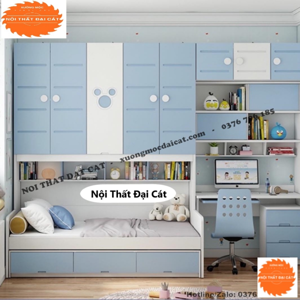 Combo nội thất phòng ngủ cho bé PNTE022