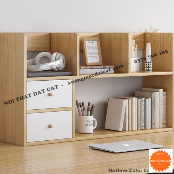 Kệ sách gỗ công nghiệp nhỏ gọn KS162