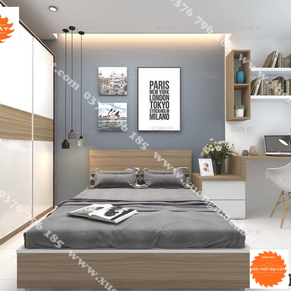 Combo nội thất phòng ngủ tiện nghi CBPN052