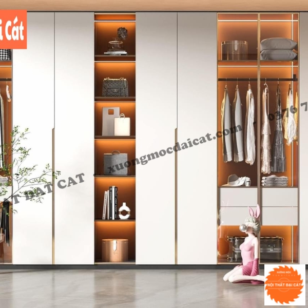 Tủ áo quần hiện đại - sang trọng TA455