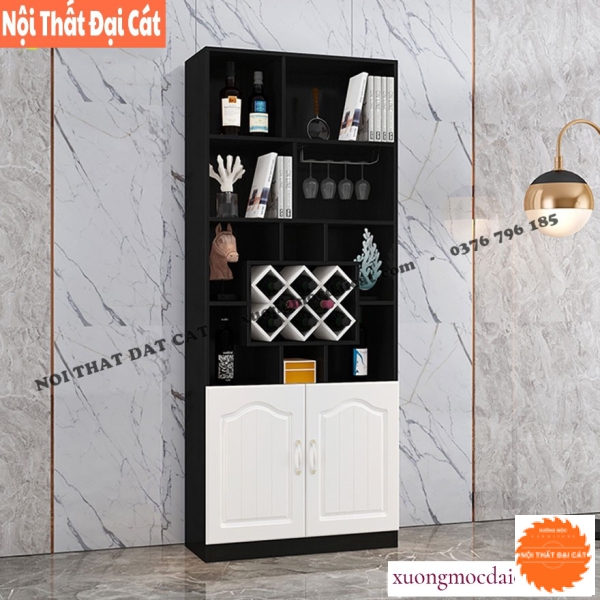 Tủ rượu phòng khách hiện đại TR058
