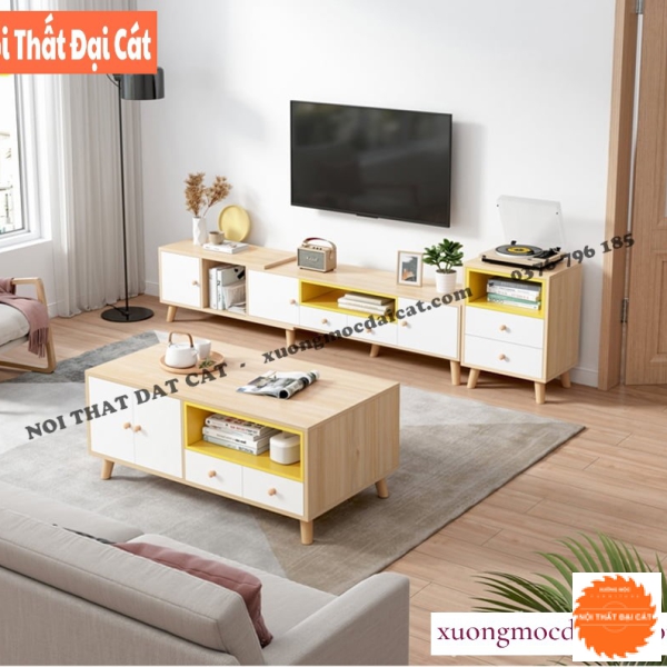 Kệ tivi đẹp cho phòng khách hiện đại KTV393