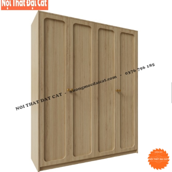 Tủ áo quần 4 cánh hiện đại TA442