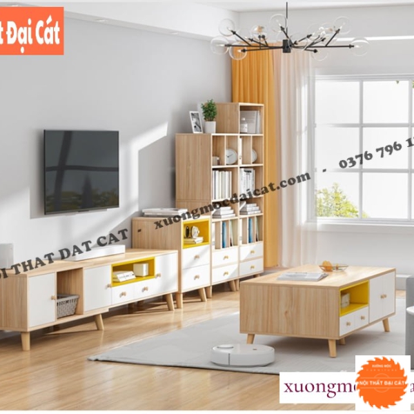 Kệ tivi đẹp cho phòng khách hiện đại KTV393