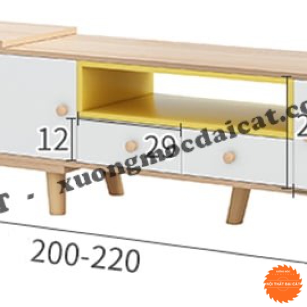Kệ tivi đẹp cho phòng khách hiện đại KTV393