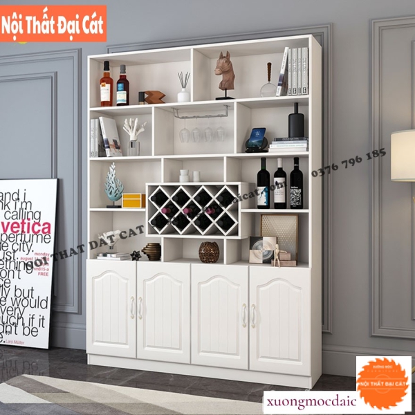 Tủ rượu phòng khách hiện đại TR058