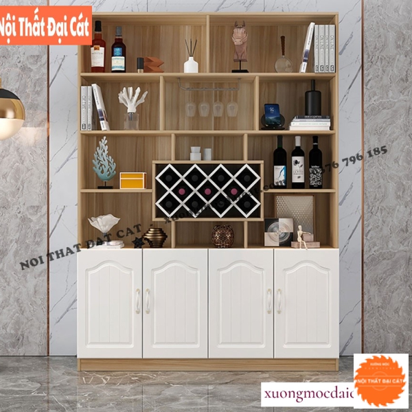 Tủ rượu phòng khách hiện đại TR058