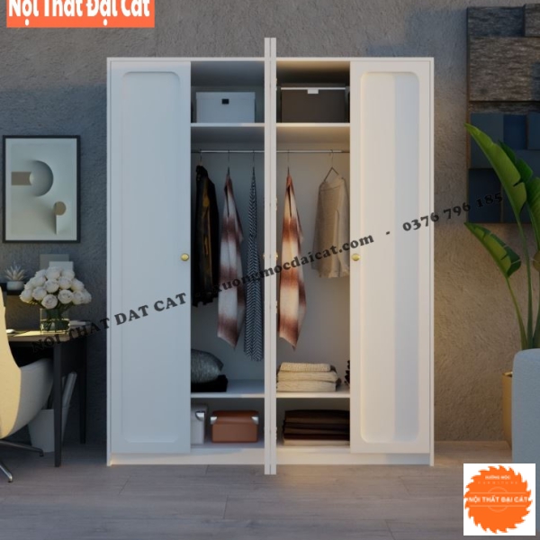 Tủ áo quần 4 cánh hiện đại TA442