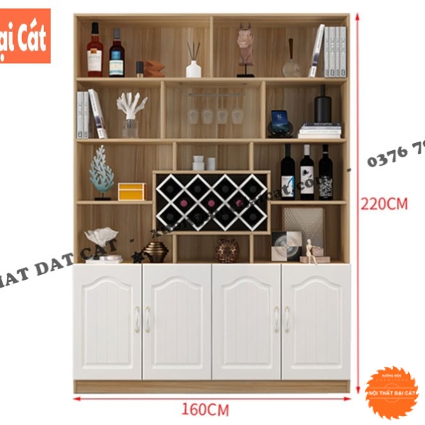 Tủ rượu phòng khách hiện đại TR058