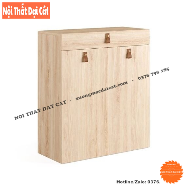 Tủ giày gỗ công nghiệp có hộc kéo TG210