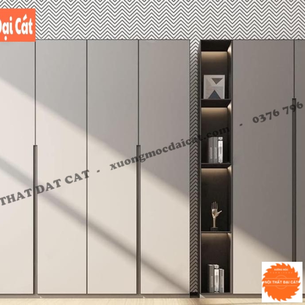Tủ áo quần gỗ công nghiệp MDF TA457