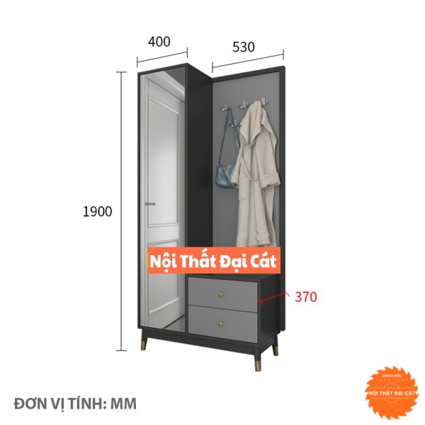 Tủ giày cho nhà phố TG112