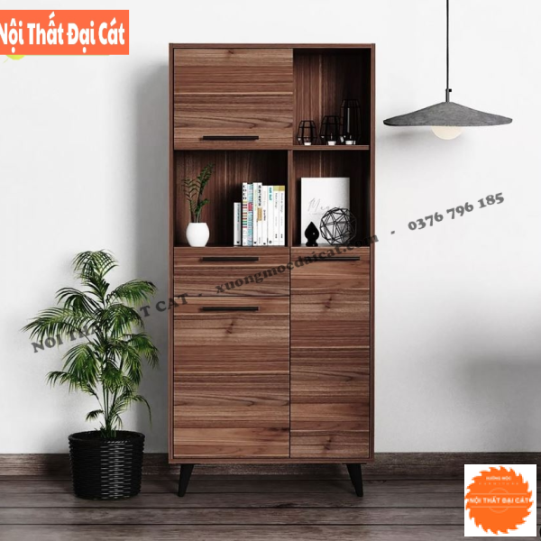 Tủ đựng sách phong cách hiện đại KS247