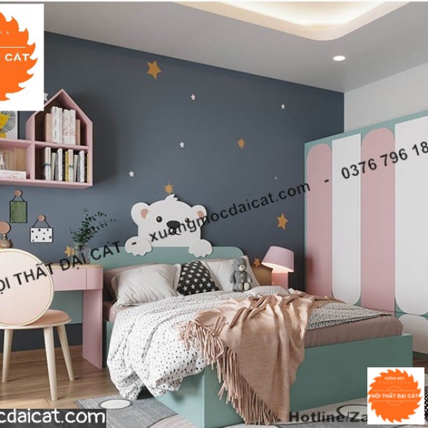 Giường trẻ em MS008