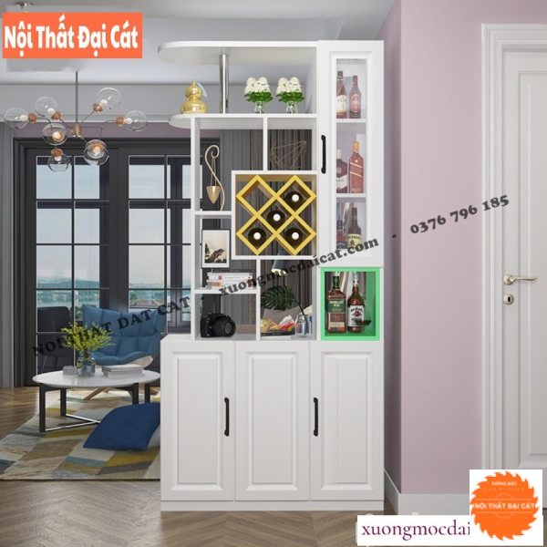 Tủ rượu kết hợp làm vách ngăn TR059