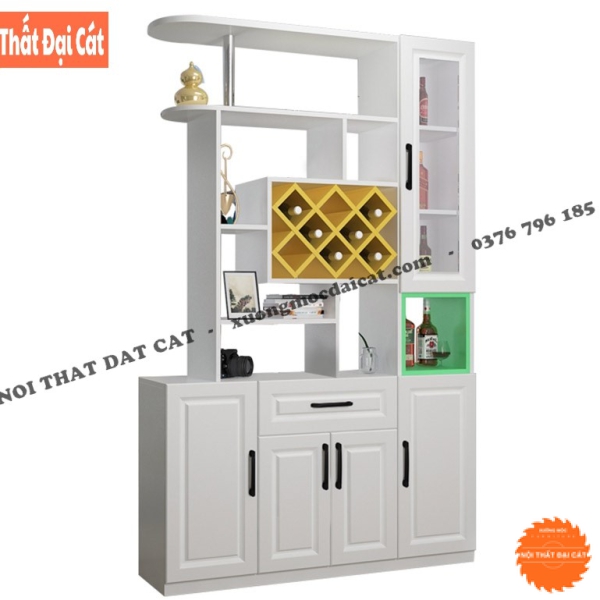 Tủ rượu kết hợp làm vách ngăn TR059