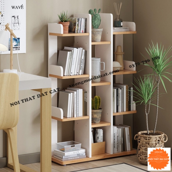 Kệ sách xương rồng hiện đại KS164