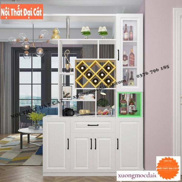 Tủ rượu kết hợp làm vách ngăn TR059