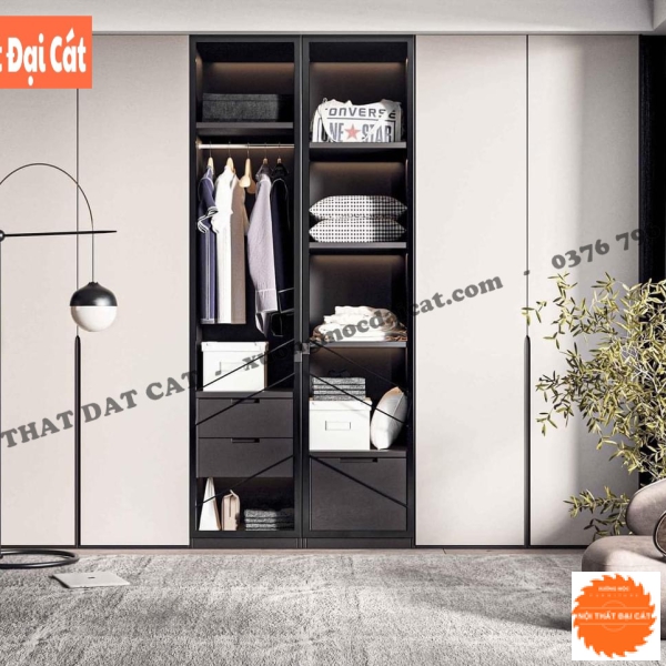 Tủ áo quần gỗ cao cấp hiện đại TA458