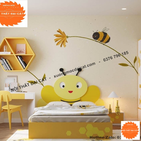 Giường trẻ em MS009