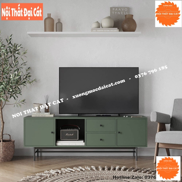 Kệ tivi phòng khách gỗ công nghiệp KTV371