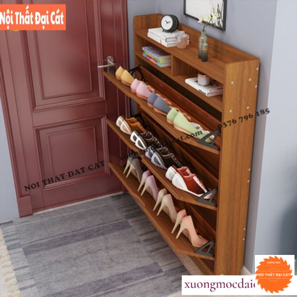 Tủ giày cánh lật nhỏ gọn 3 tấng TG213